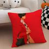 Chinese Nostalgic Reminiscent MMaggie Cheung Cushion Cover Throw Pillow Cover Hidden Button Durable Polyester Chair Cushion