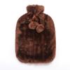 Removable Hot Water Bottle Cover Explosion Proof Plush Covering Faux Fur Fleece  Winter Accessories