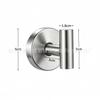 Traceless Stainless Steel Suction Cup Hook - Strong, No-Drill Wall Storage for Bathroom & Kitchen