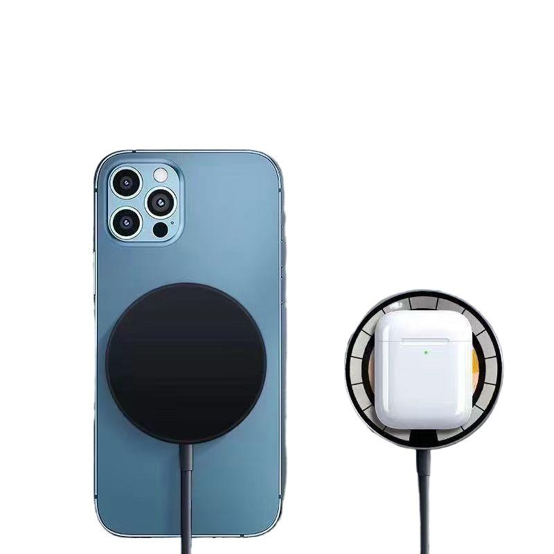 Magnetic 50W Wireless Charger for Apple, Huawei, Samsung, and Android Devices