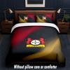 Bayer Leverkusen Football Design Bed Bedding Set 1 Duvet Cover + 2 Pillowcases Soft Breathable Household Bed Linens