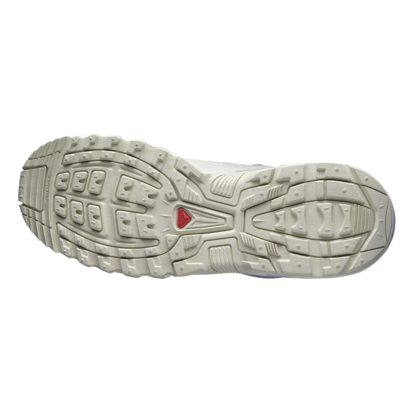 SALOMON ACS + OG Shock Absorbers Slip Resistant Abrasion Resistant Breathable Low top Running Shoes Unisex Purple White Sneakers 477356