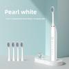 Electric Toothbrush Adult Bright White Mechanized Charging Waterresistant Sonic Soft Bristle Brushes Men and Women Couple Children Set Toothbrush