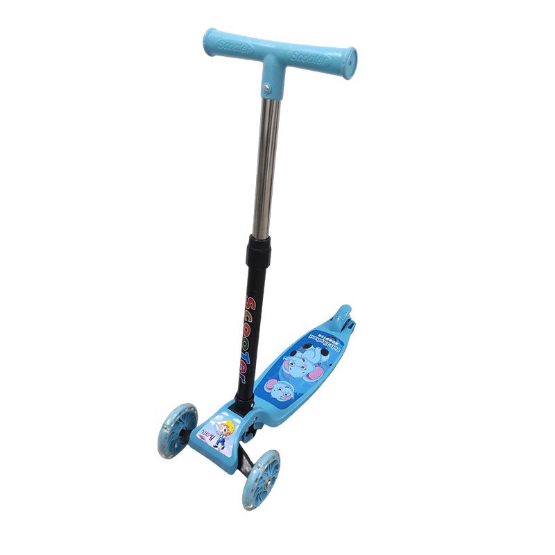 Wow Custom Folding Scooter with Handbrake: Ideal for City Commute, Students, and Children
