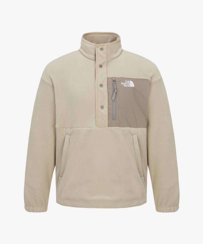 The North Face Nt7Fr55B Men'S Denali Fleece Anorak Light_Beige