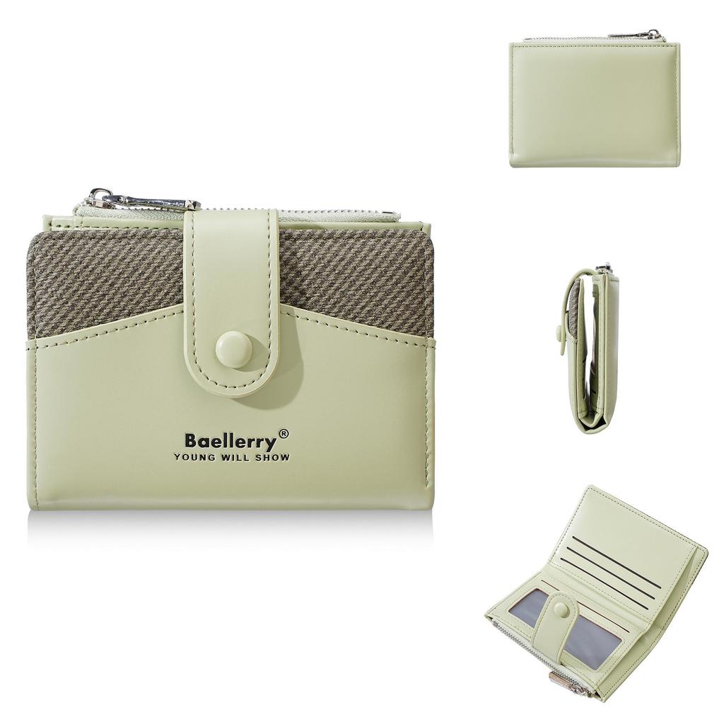 Baellerry Stylish Multi-Card Short Coin Purse for Women