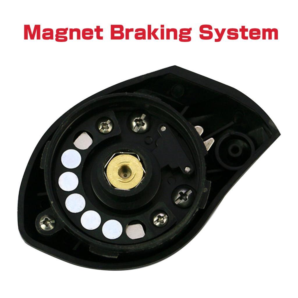 Reel, Casting Baitcaster - Sealed Drag System, 12 Magnetic Brake, 7.2:1 Gear Ratio, 18+