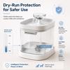 60.87oz Large-capacity pet water dispenser, automatic circulating water bowl for cats and dogs, a must-have for lazy people, silent water pump