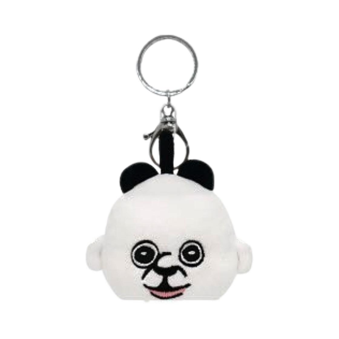 Bbangbbang Panda Face Keyring ONE SIZE