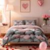 Bed Three-Piece Custom Valentine'S Day Dwarf Print Quilt Cover Pillowcase Bedding
