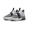 Nike Lebron 7 Witness James Cushioning Abrasion Resistant Low Top Children's Basketball Shoes White Black DQ8647-100