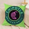Food CChipotleS Cushion Cover Pillowcase Ultra Soft Skin Friendly Fabric Cloud Like Comfort  Concealed Zipper