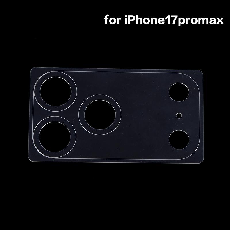 Tempered Glass Camera Lens Protector For 17/17 Pro Max / Air / 17 Pro Lens Protective Glass Scratch Resistant High Transparency