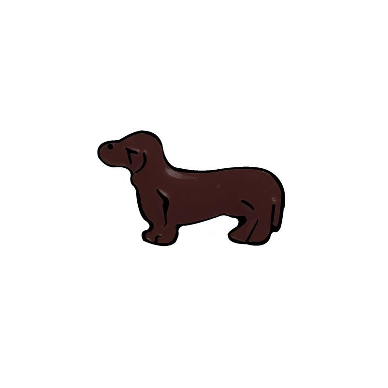 Cartoon Animal Brooch: Cute Dog Pin Badge for Shirts, Sweaters, Jeans - 10 Styles