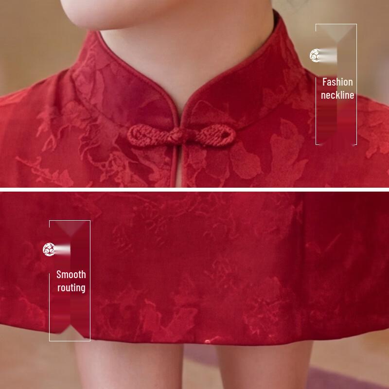 Elegant Chinese Style Mother's Banquet Dress