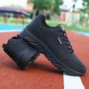 Leather Men's Shoes Sports Shoes Spring and Autumn Waterproof and Non-slip Lightweight Running Shoes Outdoor Casual Travel Shoes Single Shoes