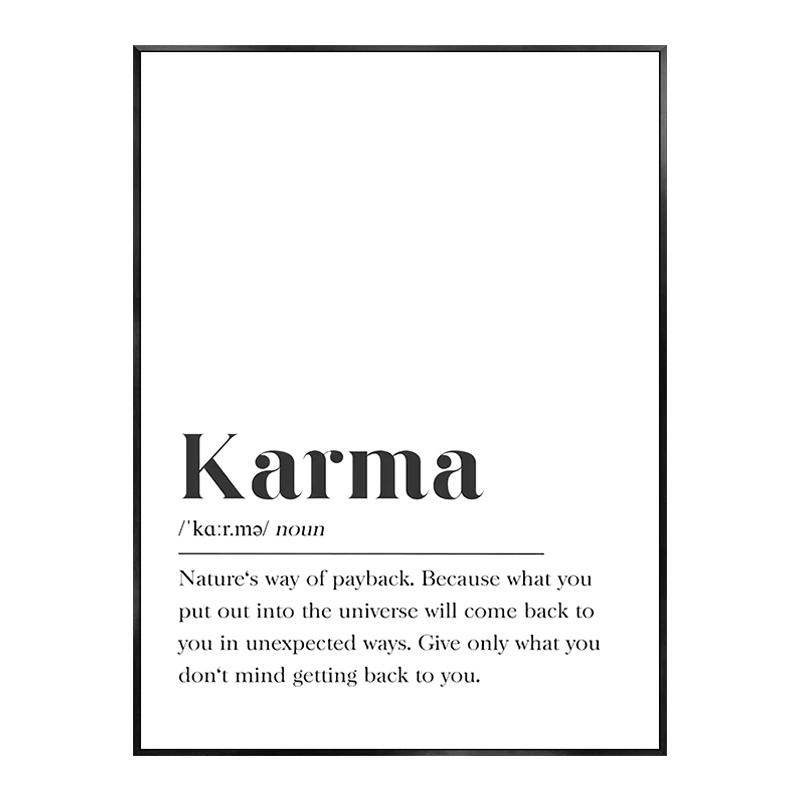 

Карма Визначення Цитати Плакати Принти Смішний кролик Декоративні картини Картини на полотні Настінні картини Ванна кімната Туалет Декор туалетної кімнати 21x30cm No Framed