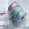 40mm 10 yards Fishtail Organza Ribbon Polyester DIY Gift Wrap  for Decorating Weddings