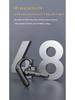 6.0 True Wireless Bluetooth Ear Hook Earphones - Noise Cancelling, Ultra-Long Standby, Single Ear
