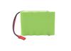 2PCS 6.0V 2800mAh AA Plug JST-2P Plug and USB Charging Cable Compatible with New Huina 540 Dump, 520 RC Bulldozer, 510 Excavator, and 540
