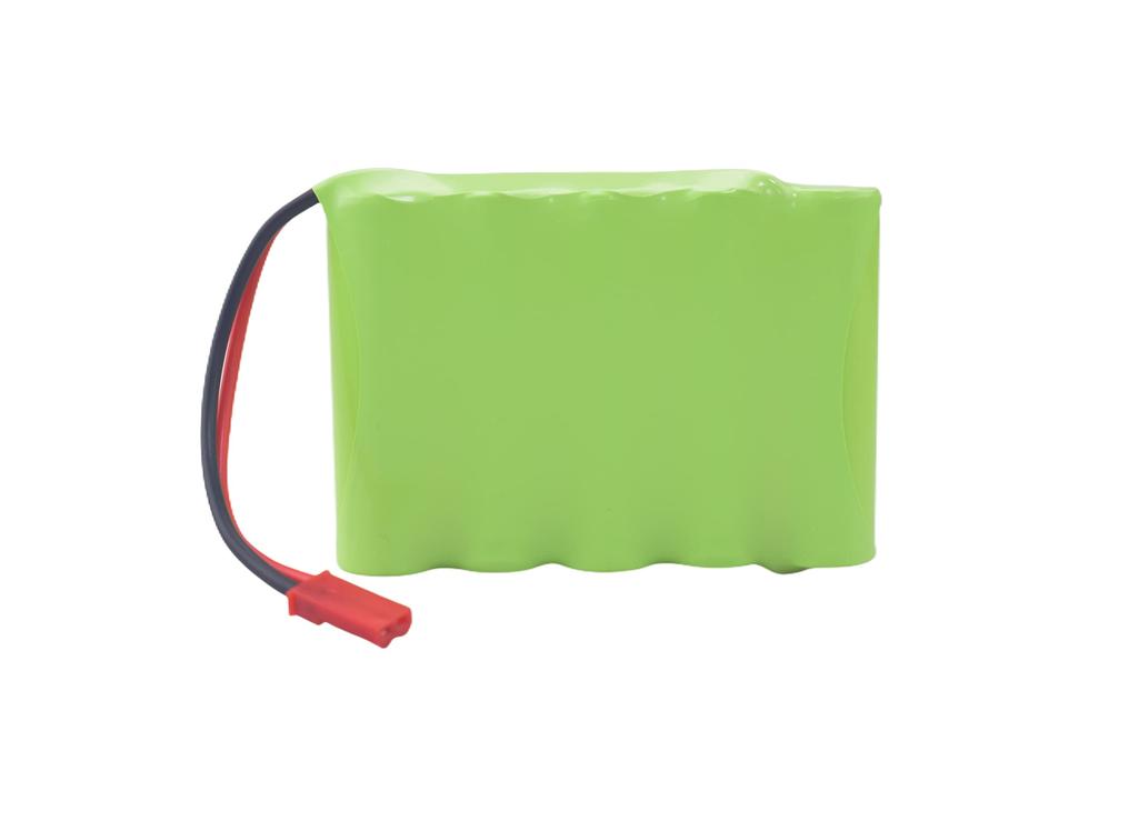 2PCS 6.0V 2800mAh AA Plug JST-2P Plug and USB Charging Cable Compatible with New Huina 540 Dump, 520 RC Bulldozer, 510 Excavator, and 540