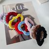 3pc Cute Solid Velvet Ponytail Holder Elegant Hair Tie Elastic Hairbands Hair Rope for Women Girls Kids Holiday Hair Accessories