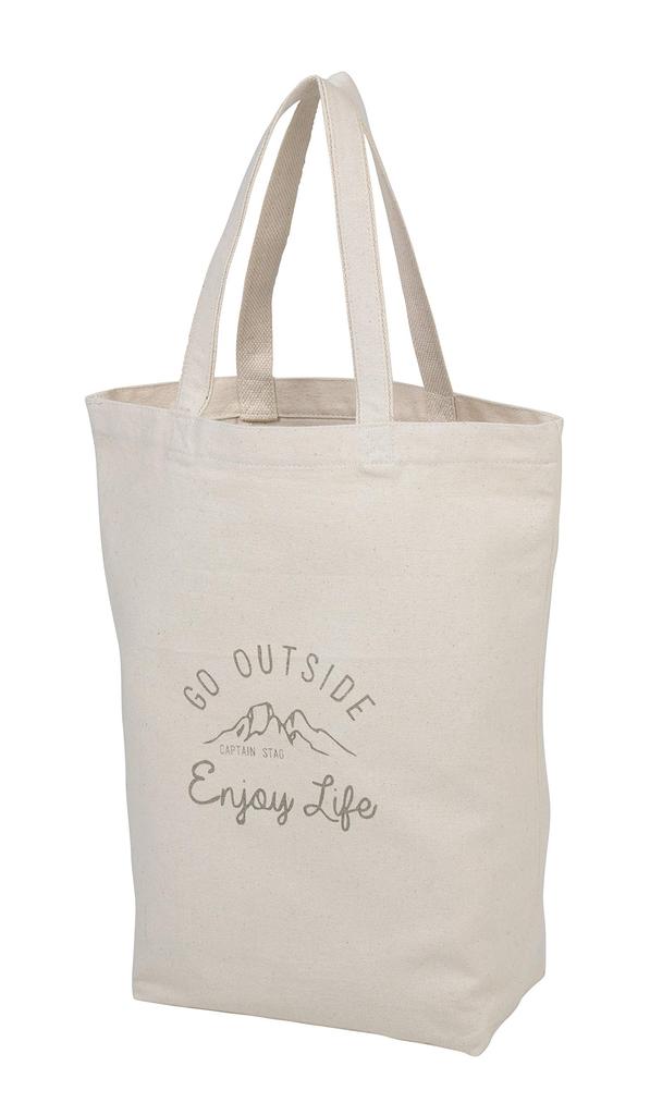 CAPTAIN STAG Tote Bag Canvas Tote Khaki Monte UL-2020