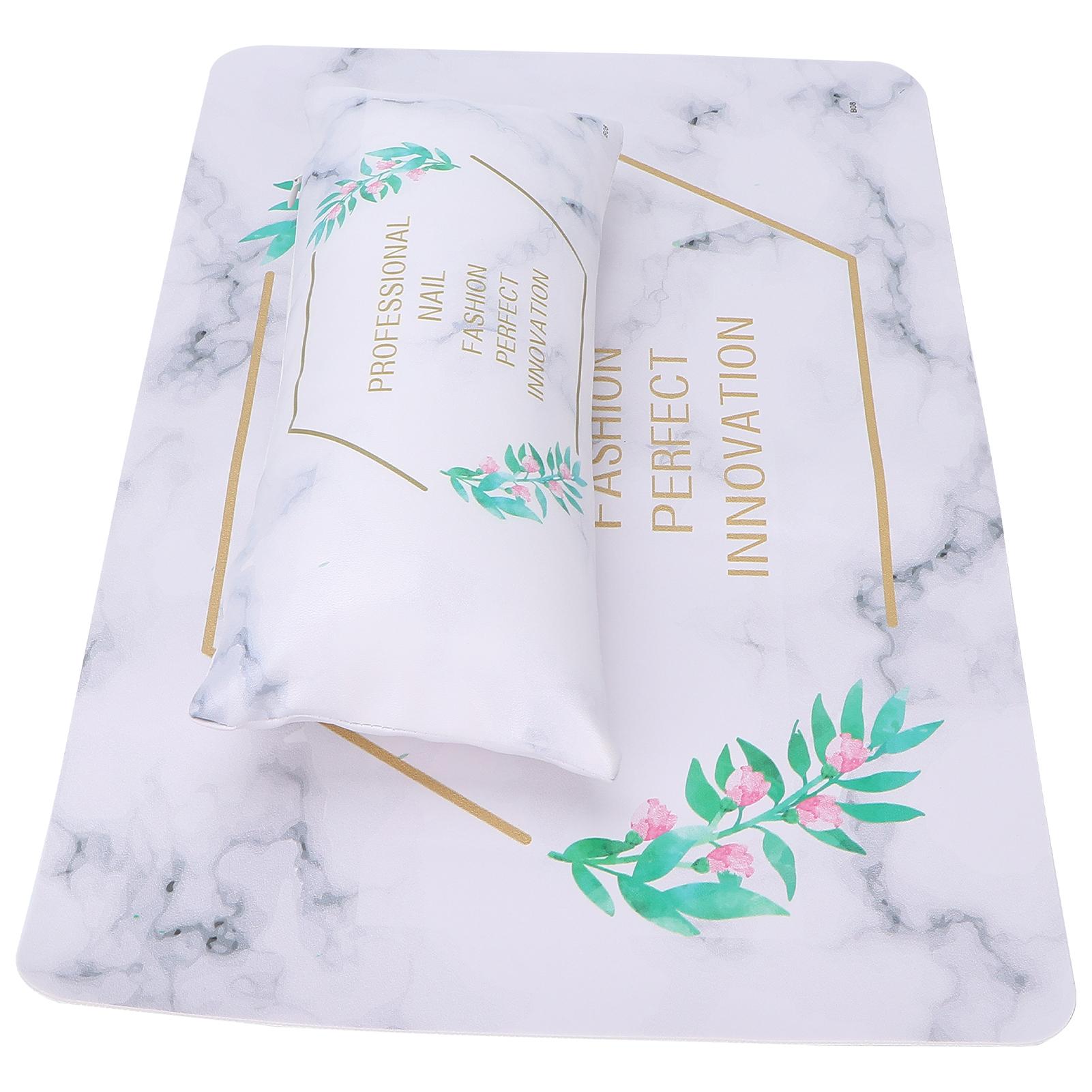 

Подушка для рук для нейл-арта, мягкая, из искусственной кожи, съемная, моющаяся, подушка для подлокотников для маникюрного салона