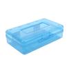 1pc Large Capacity Transparent Pencil Storage Stationery Box Sketching Pencil Case Suitable for Storing Oil Painting Sticks Crayons Watercolor Pens