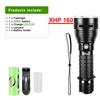 2000000LM Tauch-Taschenlampe Superhelle Taschenlampe LED Professionelles Tauch-Blitzlicht Tauchlampe IPX8 Wasserdichte LED-Taschenlampe