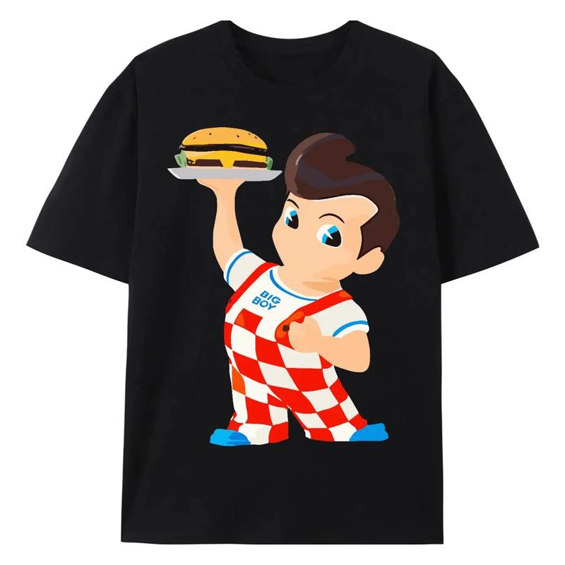 Camiseta Bob The Big Boy Burger Big Boy 337494 Divertida Par S