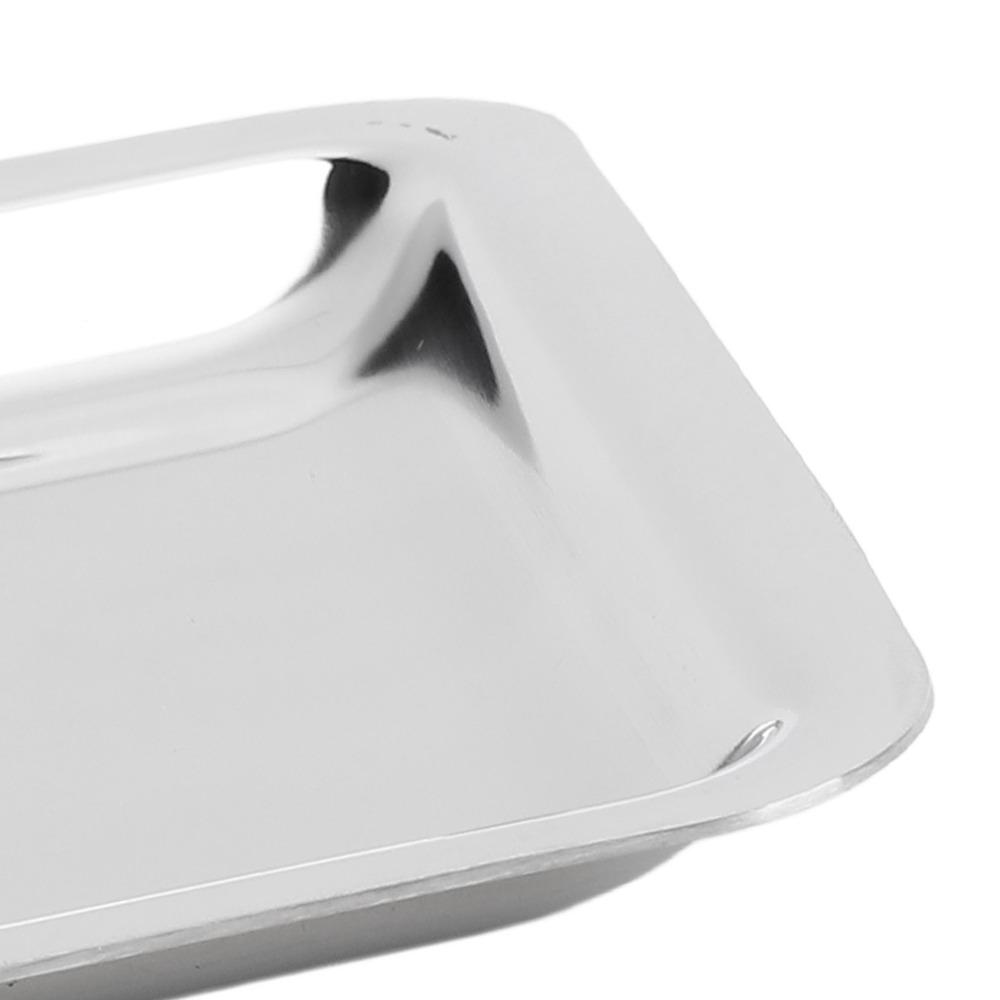 Thickened Stainless Steel Serving Tray Stainless Steel Dessert Plate  Home Kitchen