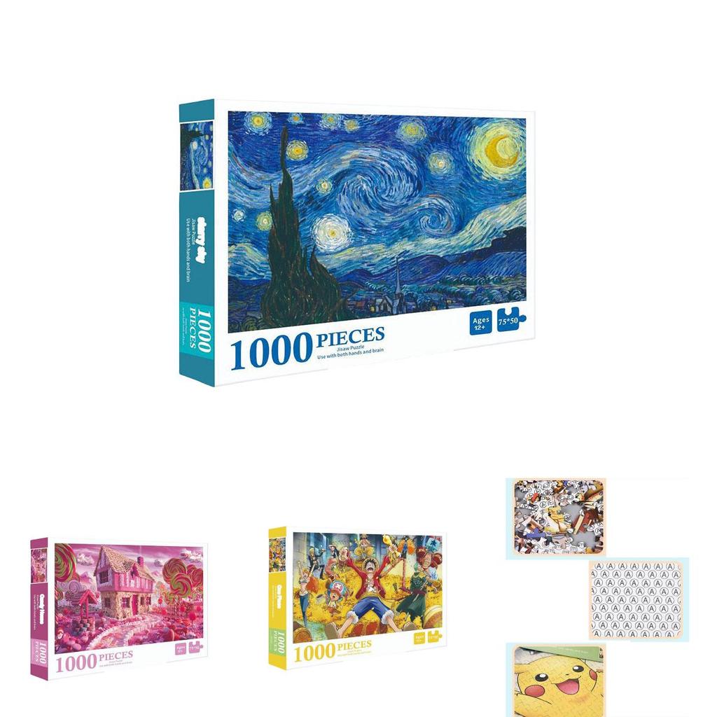 1000 Piece Jigsaw Puzzle Mind-boggling Landscape Puzzle Toy