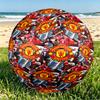 Manchester United F.C Print Size 5 Soccer Ball, PU Wear Resistant Football for Match Training and Daily Practice, Birthday Gift for Soccer Fans