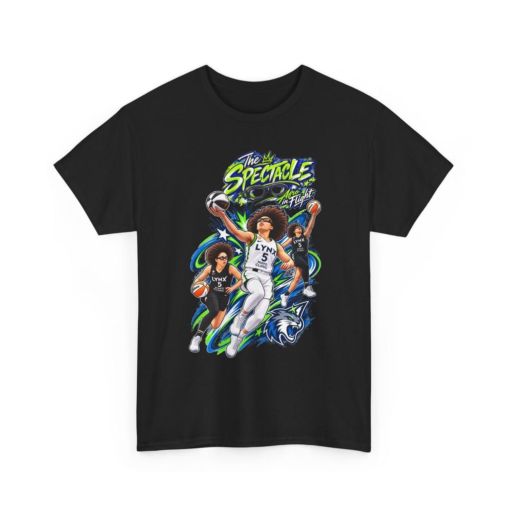 Olivia Miles Afro In Flight Unisex Basketball Player Tee
