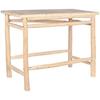 Table D'appoint - DKD HOME DECOR - Naturelle Teck - 137 X 70 X 28 Cm - Multicolore - Bois Massif