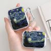 Case For Airpods 1 4 Pro2 Pro3 3 Pro 2 Clear Earphone Cases Cover Van Gogh's Starry Night