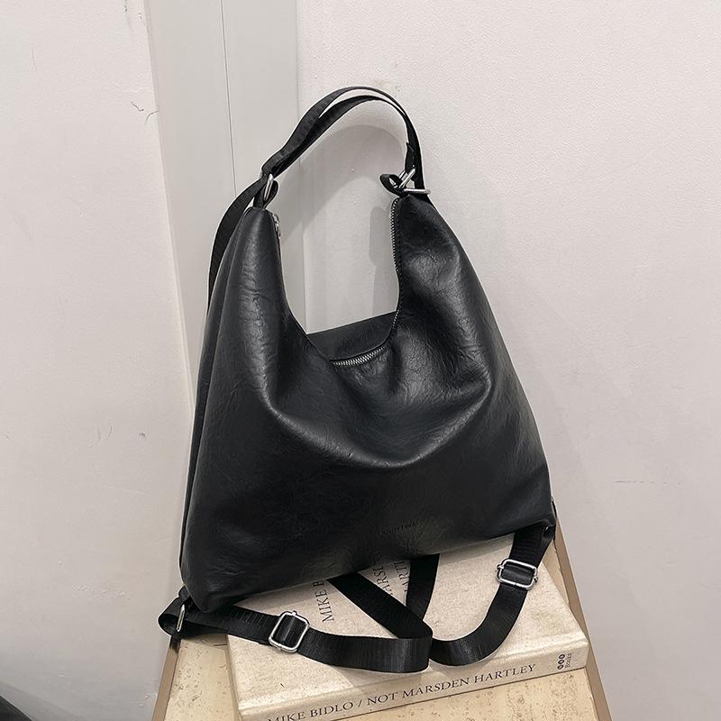 

Bucket bag women s high-end retro armpit bag high-end shoulder bag commuting oblique span bag women s versatile чорний