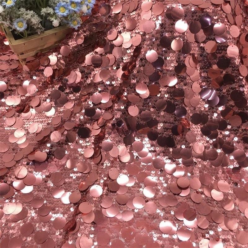 1yards 5+18mm Silver Shiny Beaded Fabric for DIY Sewing Stage & Costume Dress Background Clothing Supplies Handmade DIY Etc.