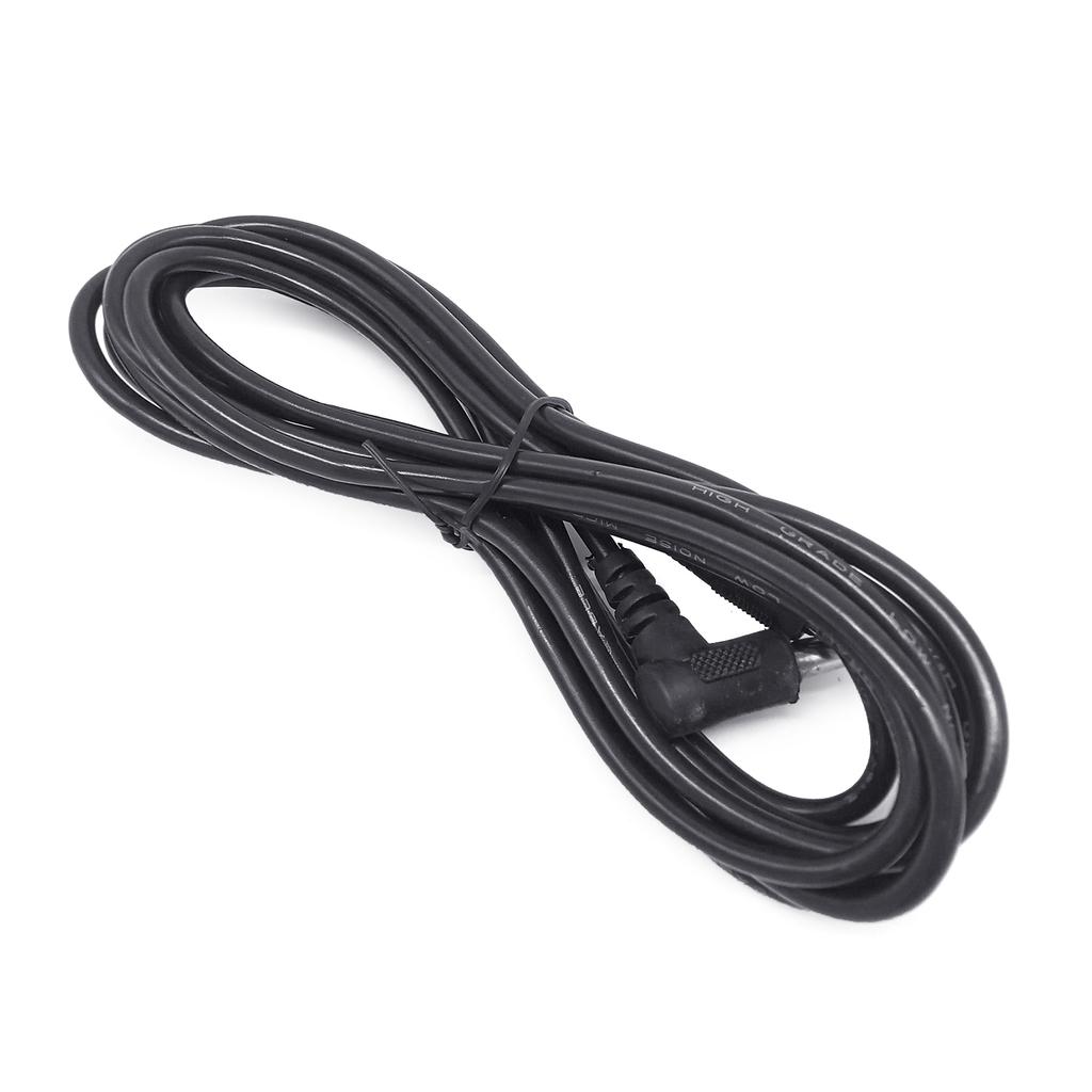 6.35mm 3 Meter 5 Meter Guitar Bass Noiseless Cable 1/4 Inch Mono Jack Plug Guitar Lead Amp Cable Straight To Right-Angle