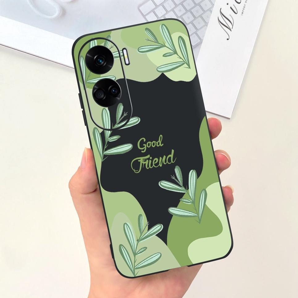 For Funda Honor 90 Lite Case Honor 100 Pro Honor100 5G Back Cover Astronaue Cow Pattern Etui Soft Silicone Huawei Honor90 Lite