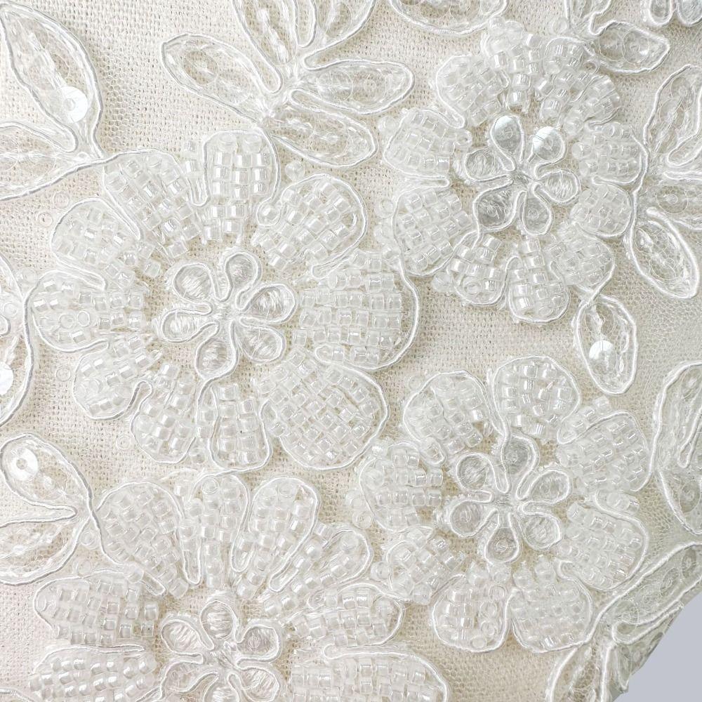 1 Pair Knitting Floral Flower Clothing Patch Clothing Appliqué  Clothing Decoration