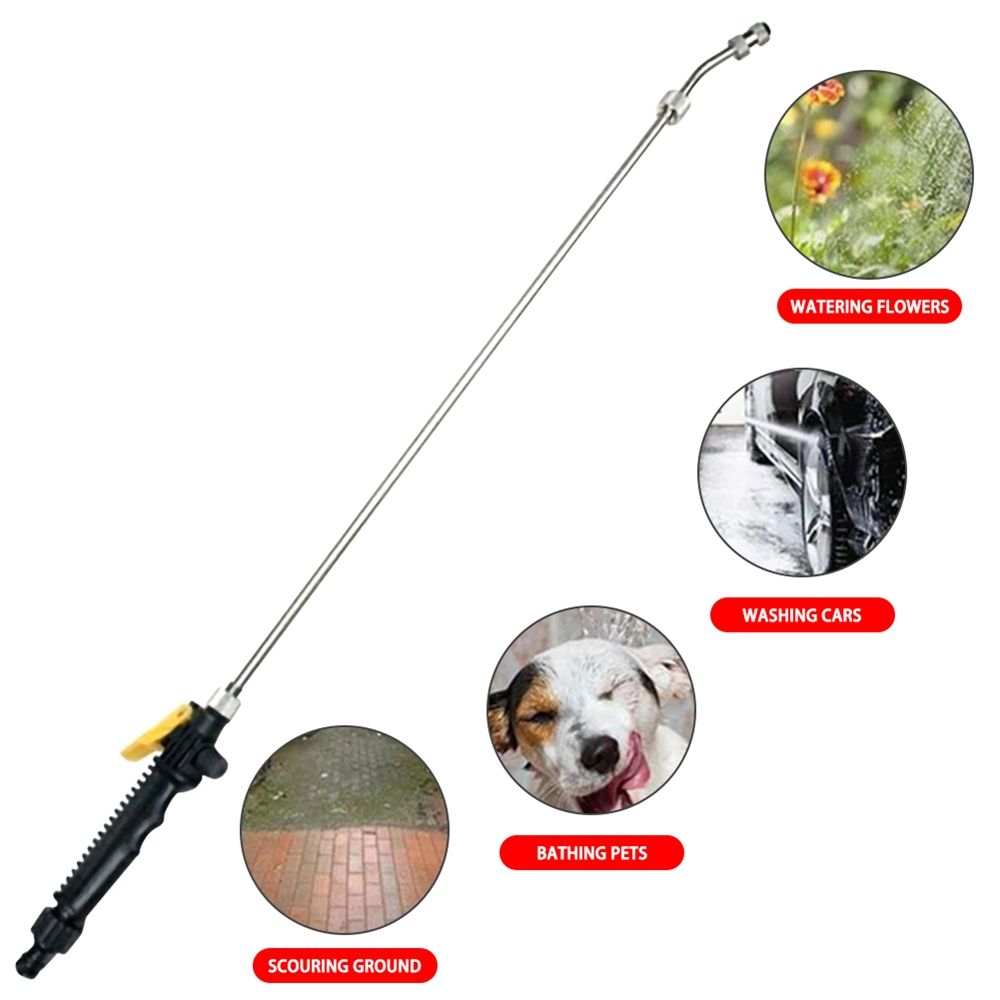 Wash Hose Metal Car Washer Watering  Accessories Nozzle Water Jet Garden Water  Spray Sprinkler Sprayer Cleaner