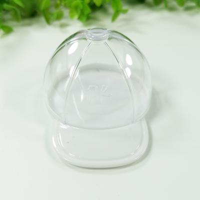 12Pcs Candy Box Souvenir Multicolored Birthday Party PVC Cartoon Animal Small Box Transparent Box Hat Shape