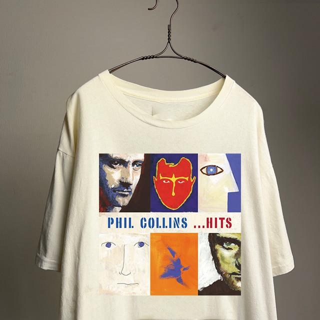 Phil Collins Hits Natural Cotton Short Sleeve T Shirt Full Size S-5XL Unisex T-Shirt S