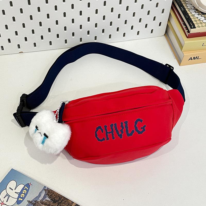 Crossbody Bag Women's New Fashion Versatile Breast Bag Women's Leisure Outdoor Sports Mobile Phone Bag Student Shoulder Bag Tide