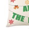 Christmas Pillow Cover Decorative Pillowcases Creative Square Cushion Case for Holiday