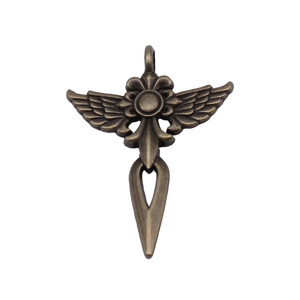 Feather Wing Charms Antique Alloy Pendants For Bohemian Jewelry Making
