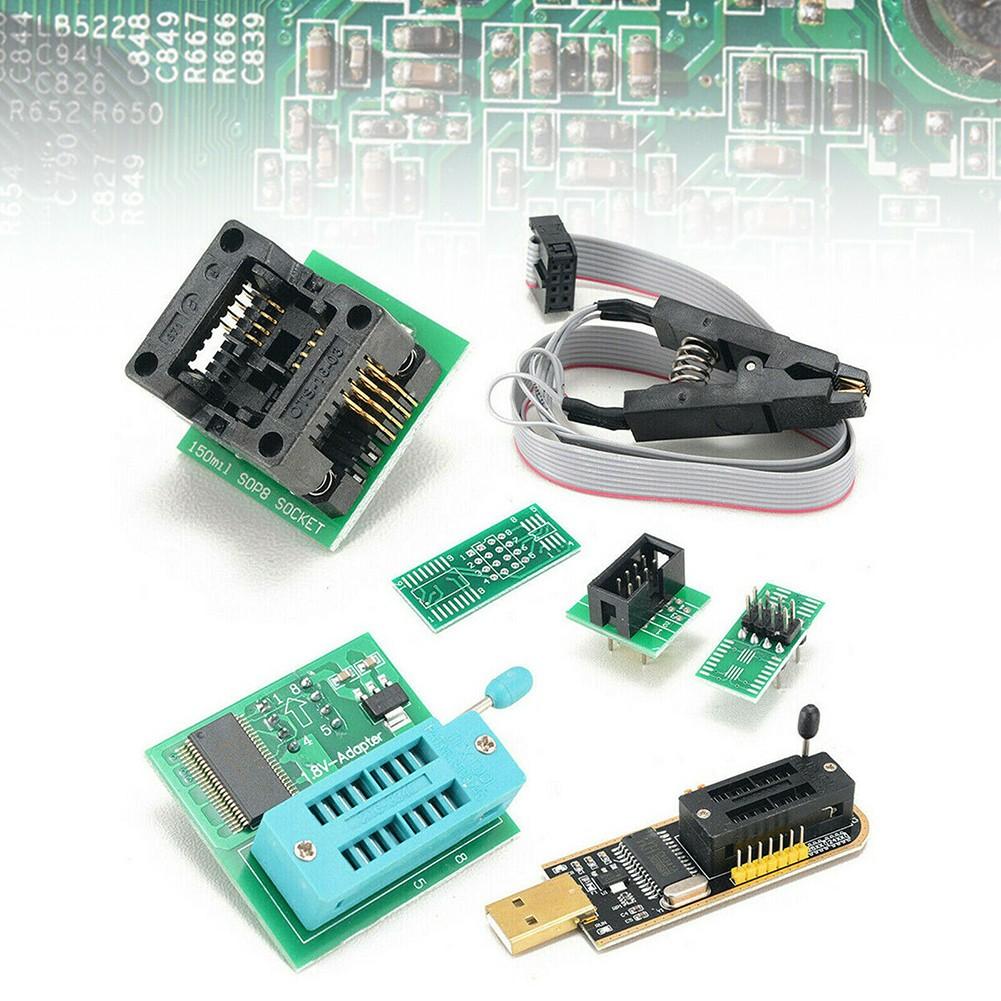 1.8V Adaptér Programátor USB Série 24/25 Pro Klip SOIC8 Pro Zapisovač EEPROM BIOS CH341A