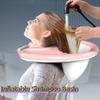 Collapsible Inflatable Shampoo Basin with Water Hose Hair Wash Tub  Pregnant Women